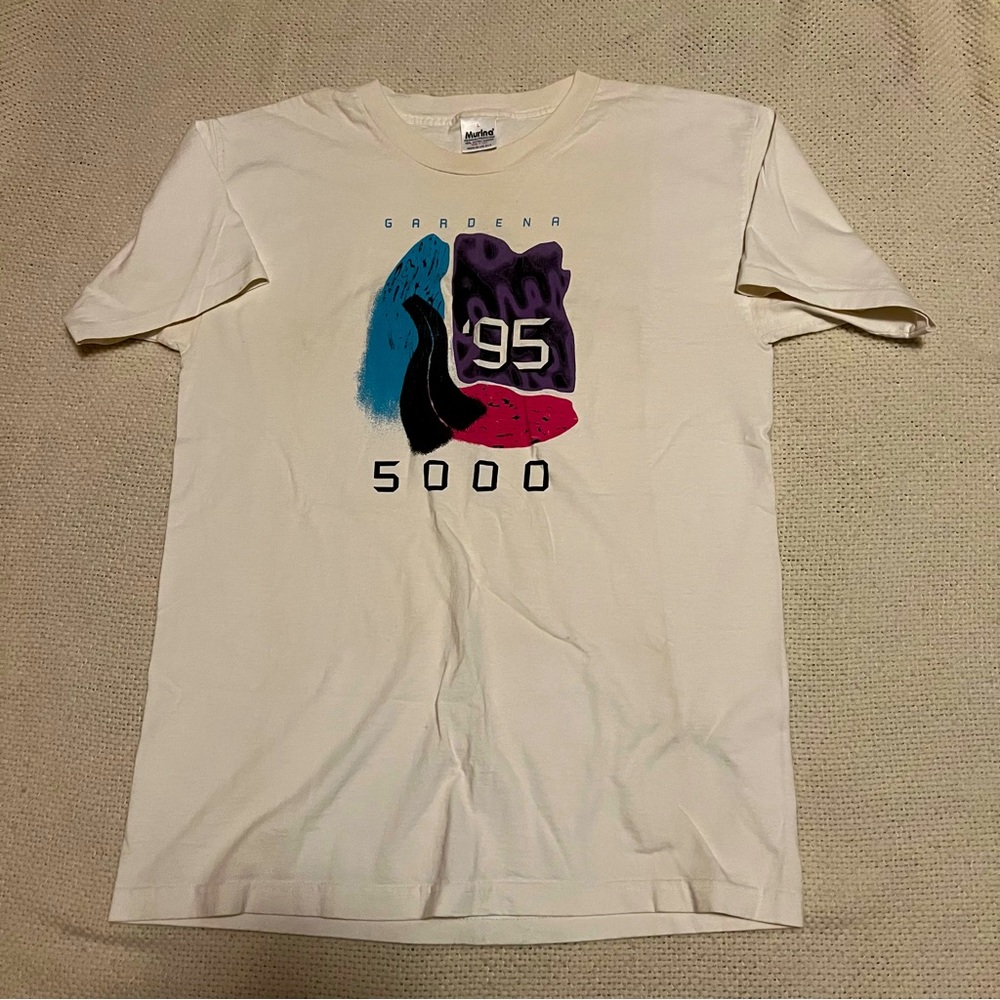 Vintage 1995 5K Race Tee